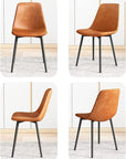 2Pcs Upholstered Dining Chair - From Where - 