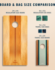 2x4 Woody Cornhole Boards - From Where - 