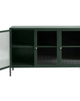 Contemporary Glass & Metal Sideboard