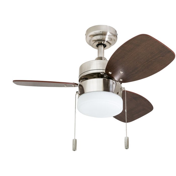 3 Blades LED Ceiling Fan with Light Kit - From Where - 
