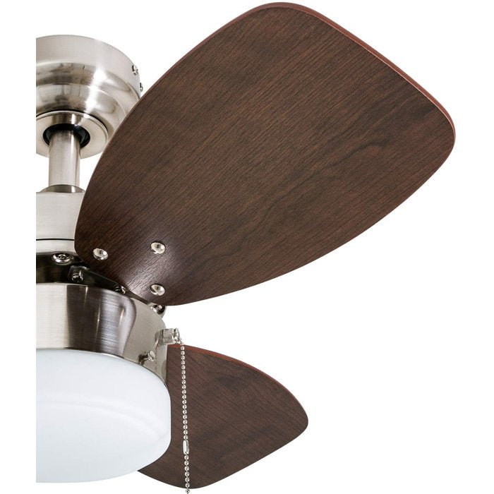 3 Blades LED Ceiling Fan with Light Kit - From Where - 