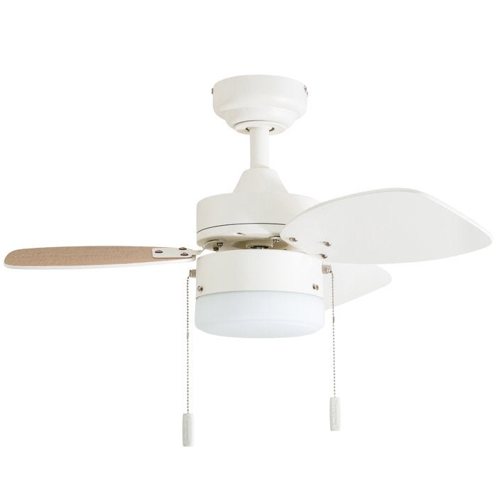 3 Blades LED Ceiling Fan with Light Kit - From Where - 