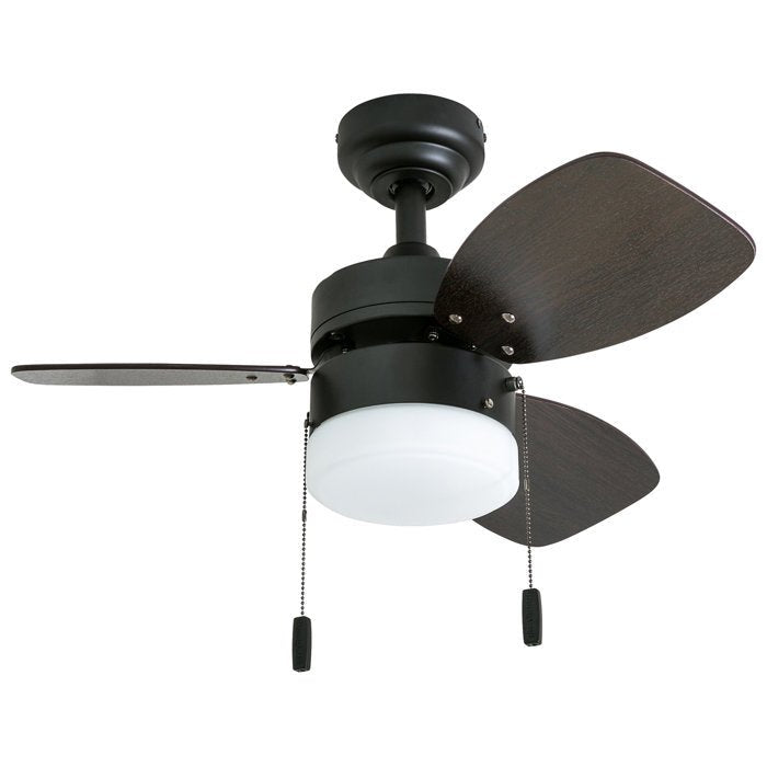 3 Blades LED Ceiling Fan with Light Kit - From Where - 