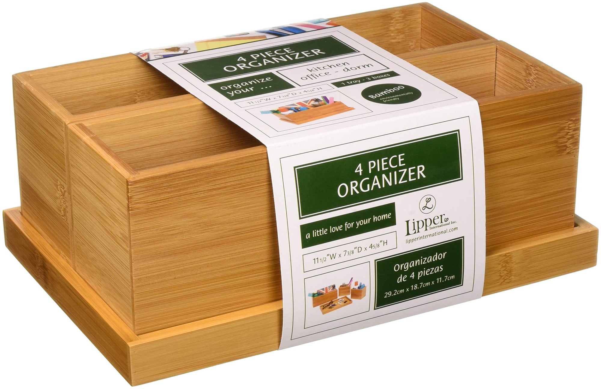 3 - Box Organizer Set with Tray - From Where - 