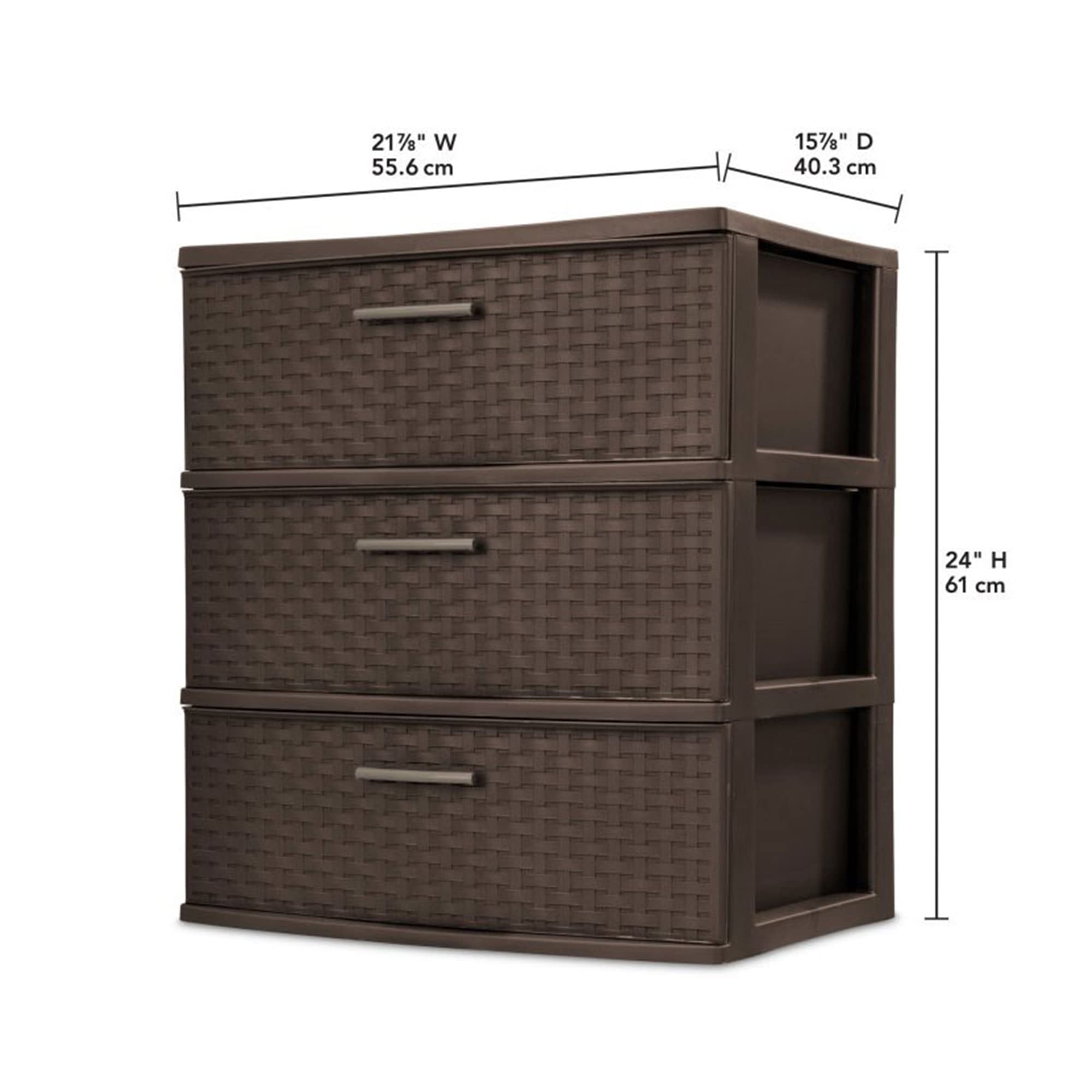 3 - Drawer Espresso Tower - From Where - 