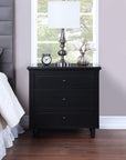 3 - Drawer Nightstand Bedside Table - From Where - 