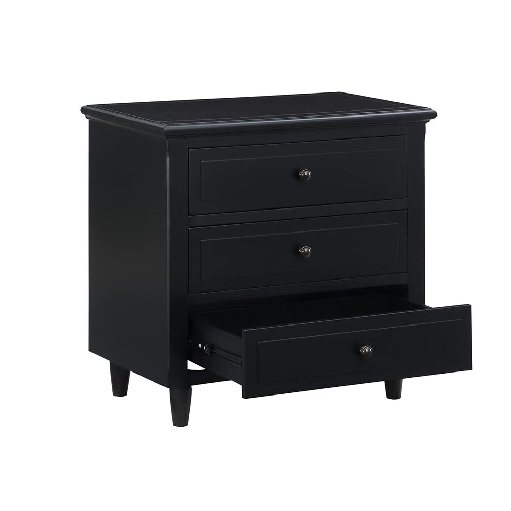 3 - Drawer Nightstand Bedside Table - From Where - 