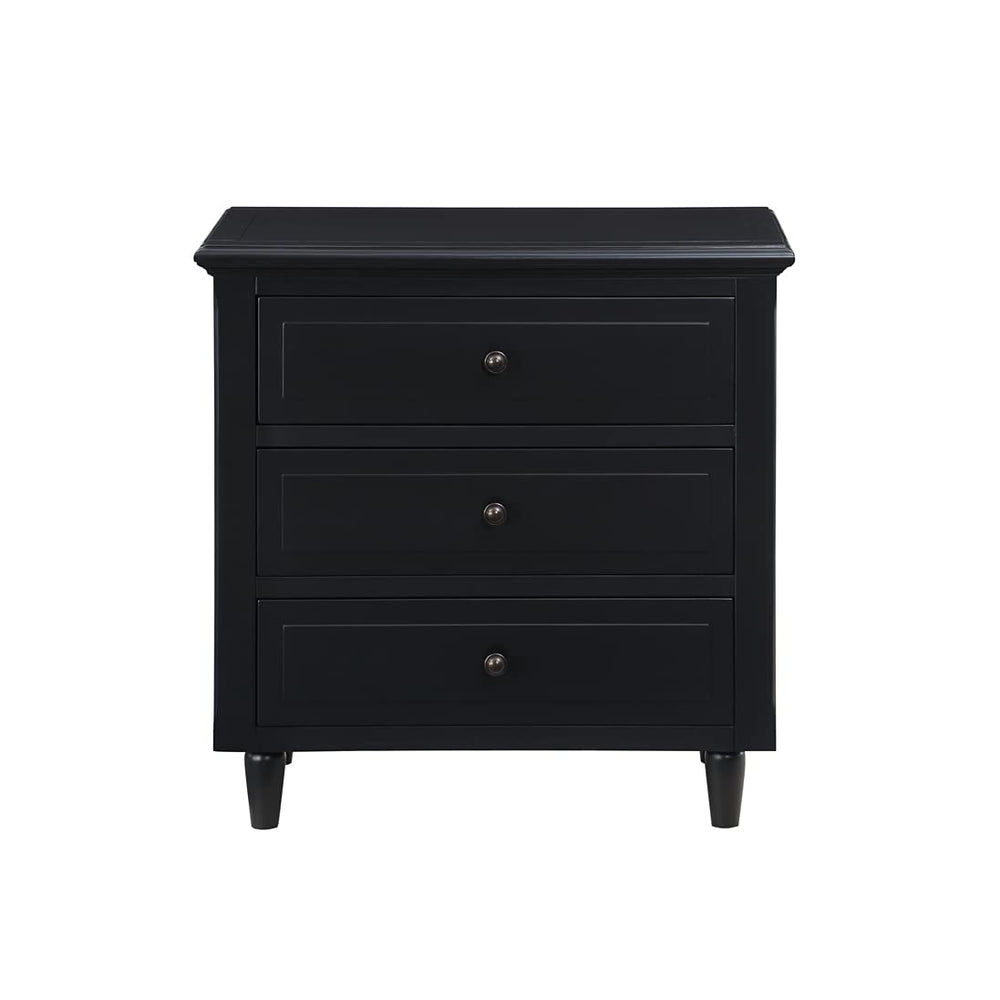 3 - Drawer Nightstand Bedside Table - From Where - 