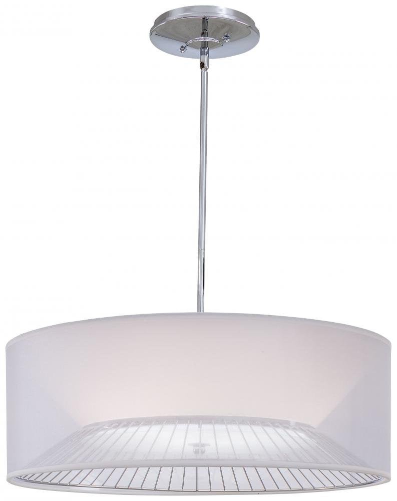 3 - Light Chrome Pendant - From Where - 