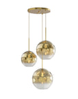 3 - Light Modern Cluster Glass Chandelier - From Where - 