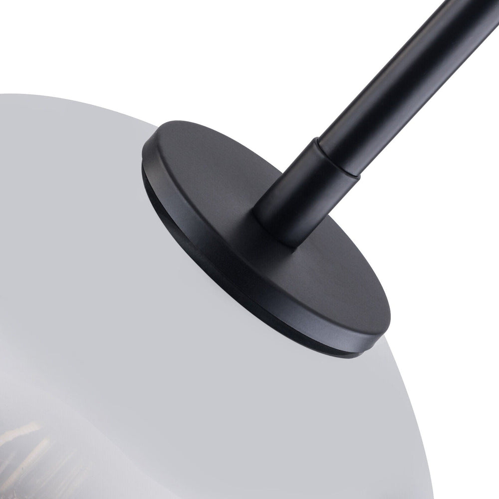 3 - Light Pendant Light with Glass Lampshade - From Where -