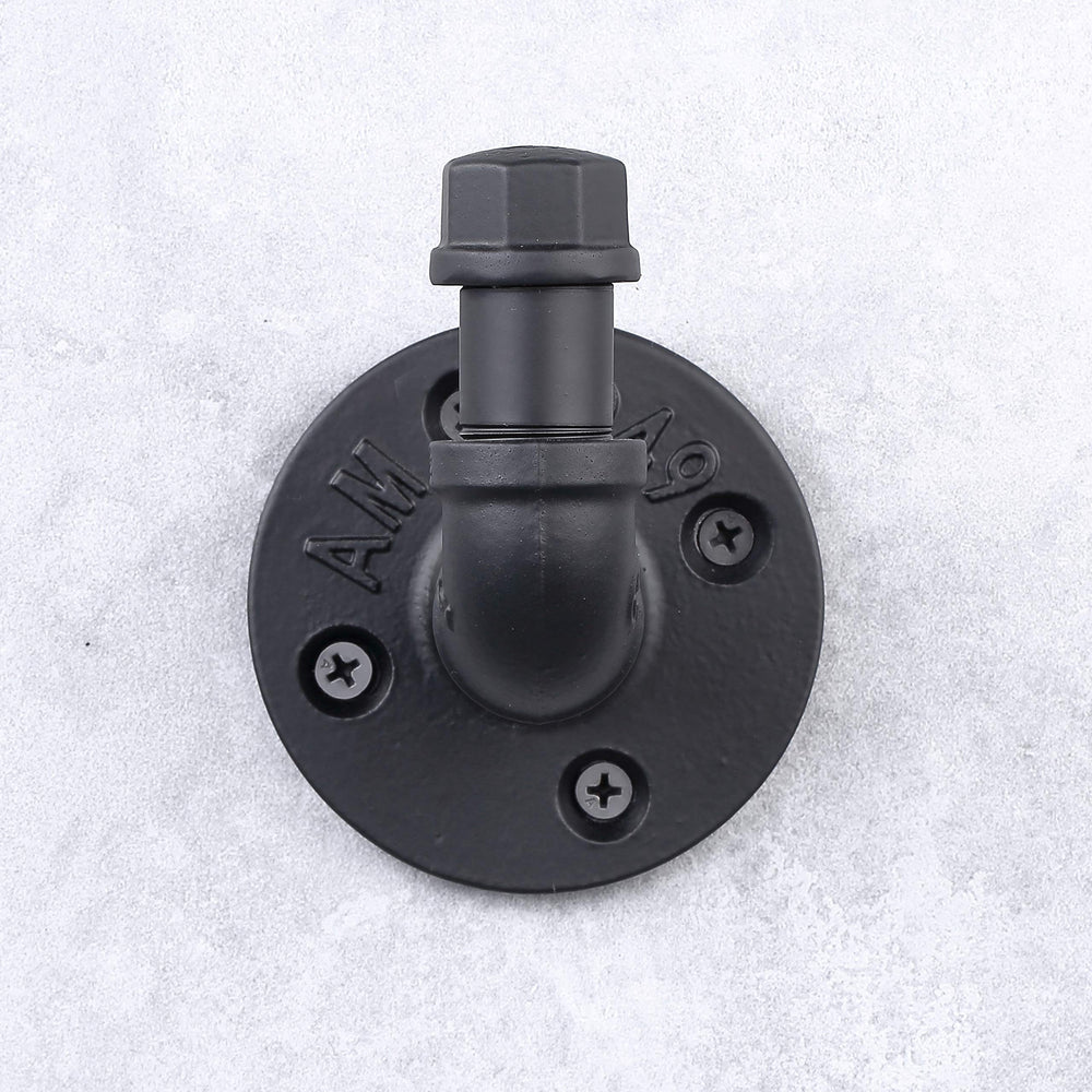 3 Pack Industrial Style Robe Towel Hook - From Where - 