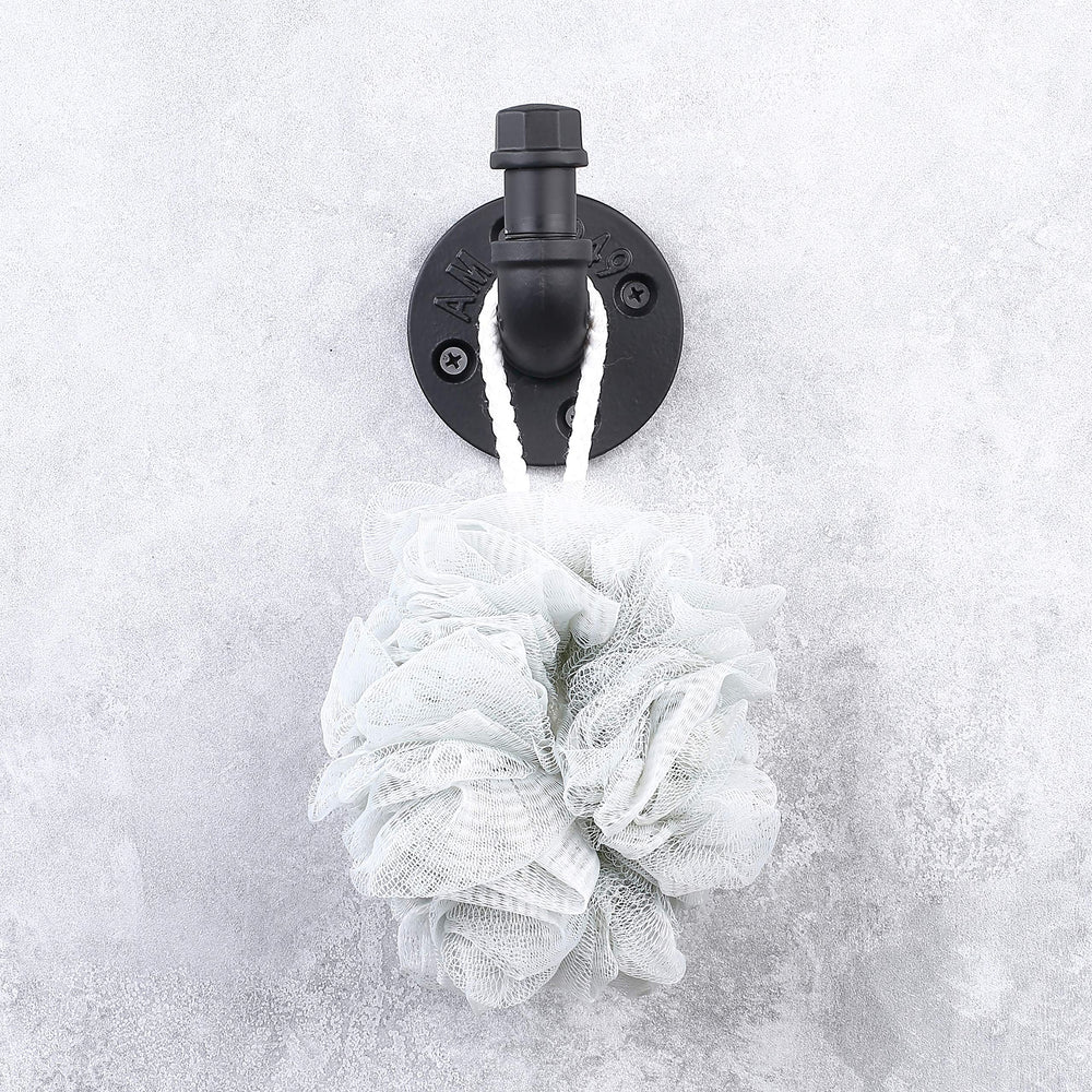 3 Pack Industrial Style Robe Towel Hook - From Where - 