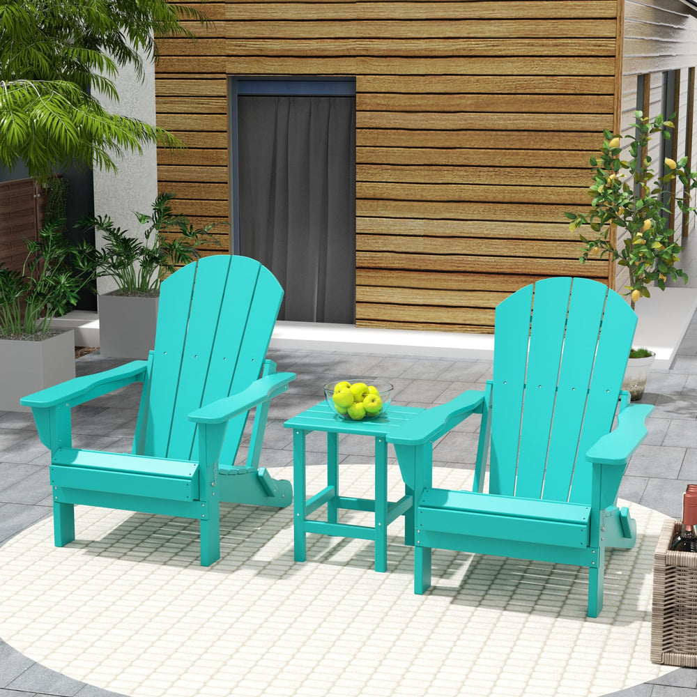 3 - Piece Adirondack Table and Chairs - From Where - 