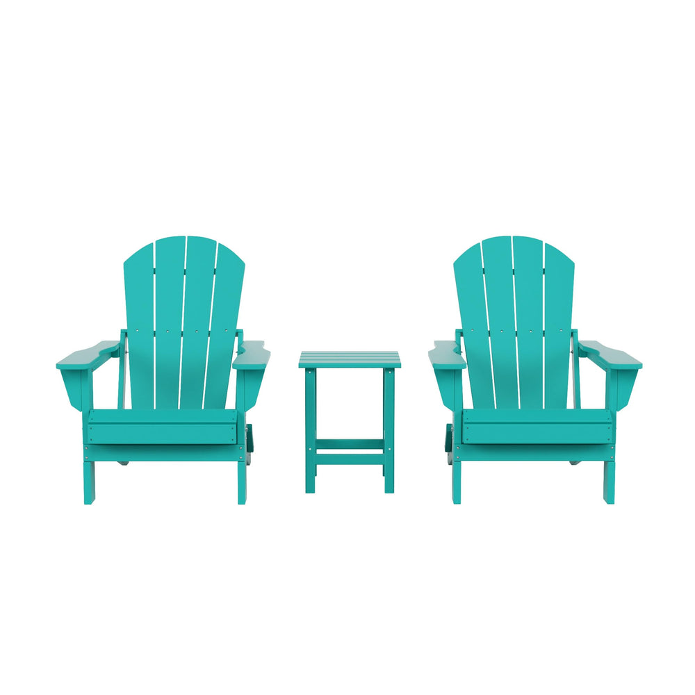 3 - Piece Adirondack Table and Chairs - From Where - 