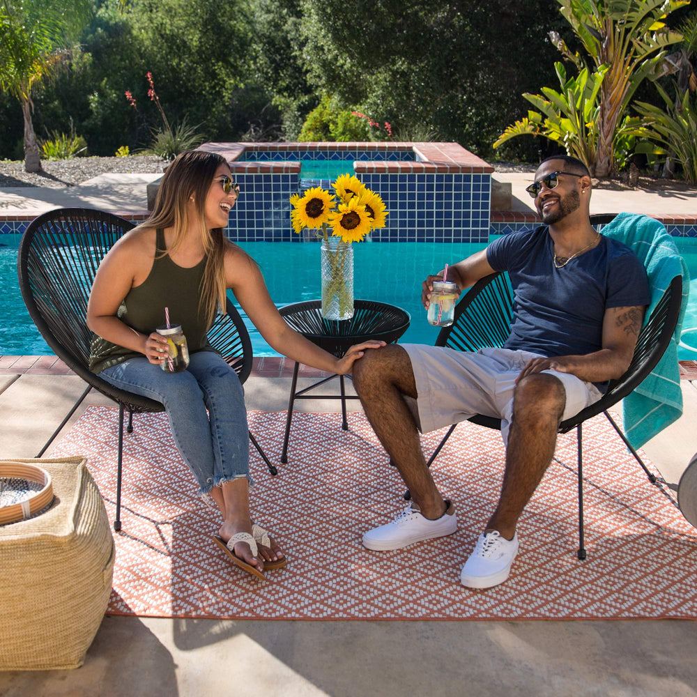 3 - Piece Outdoor Acapulco Patio Bistro Set - From Where - 