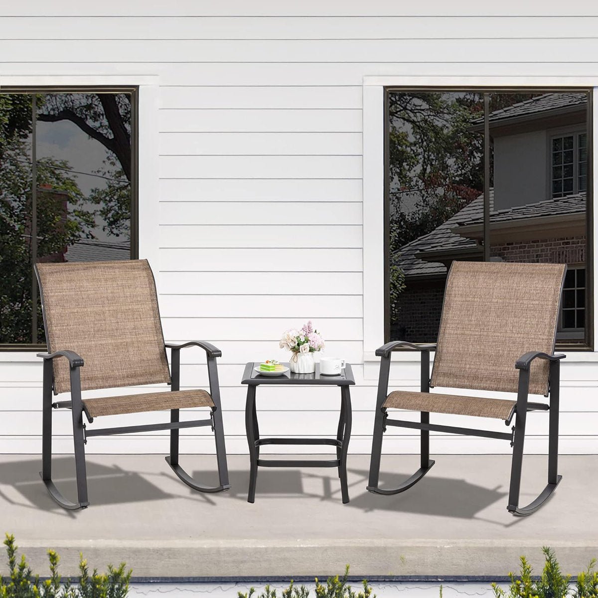 3 - Piece Rocking Bistro Set - From Where - 