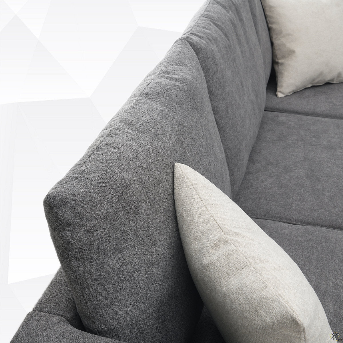 3 - Piece Upholstered Sectional - From Where - 
