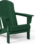 3 - Pieces Outdoor Adirondack Chairs Set - From Where - 