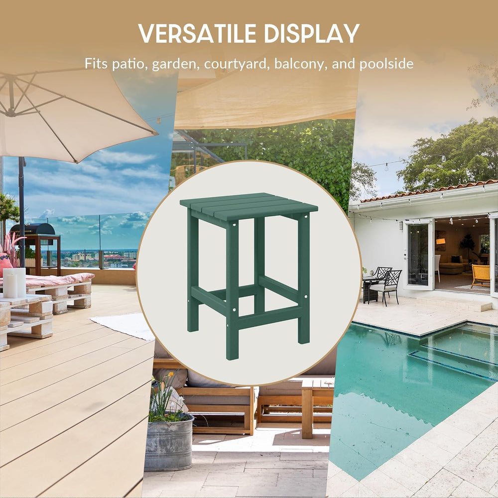 3 - Pieces Outdoor Adirondack Chairs Set - From Where - 