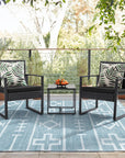 3 - Pieces Outdoor Wicker Furniture Sets - From Where - 