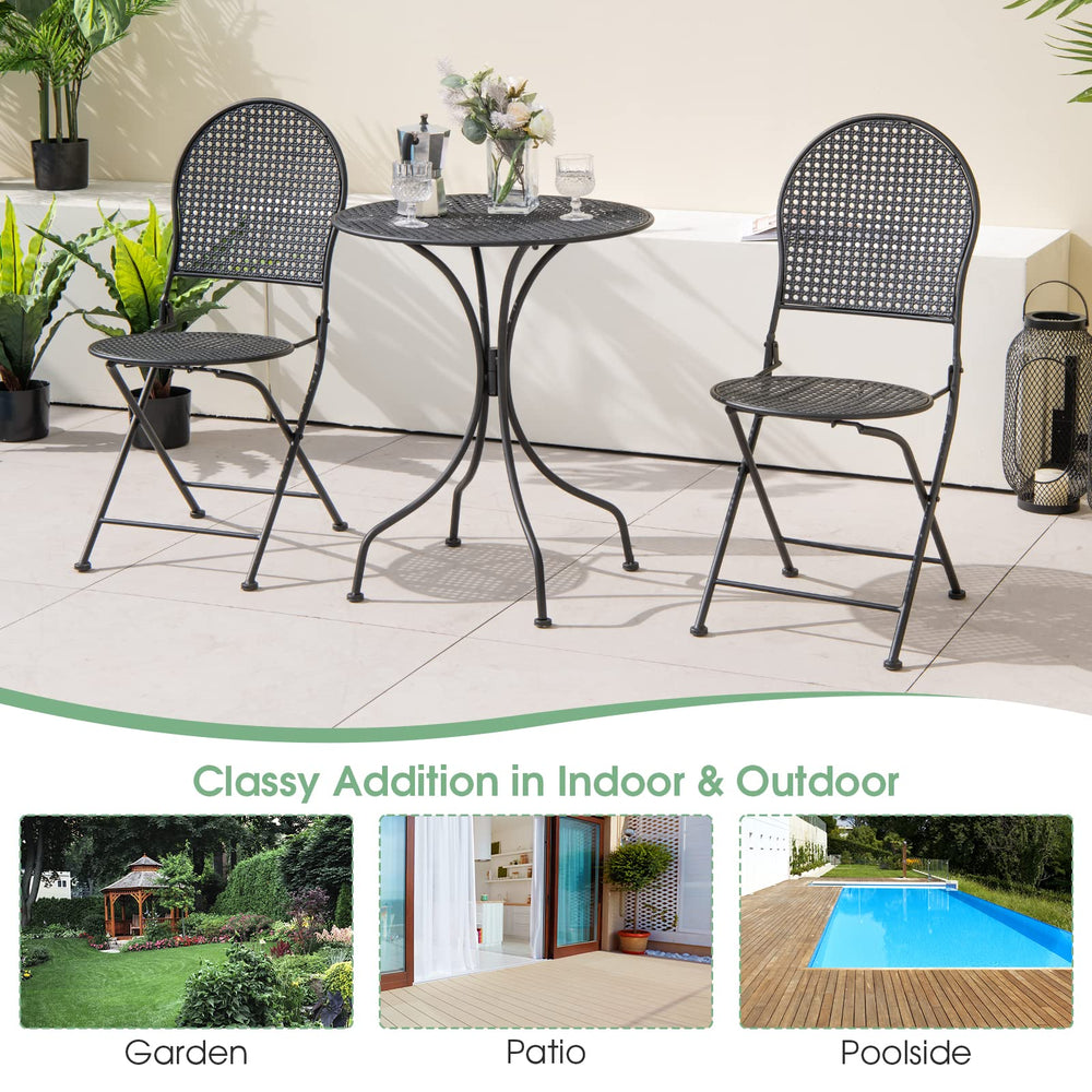 3 Pieces Patio Bistro Set - From Where - 