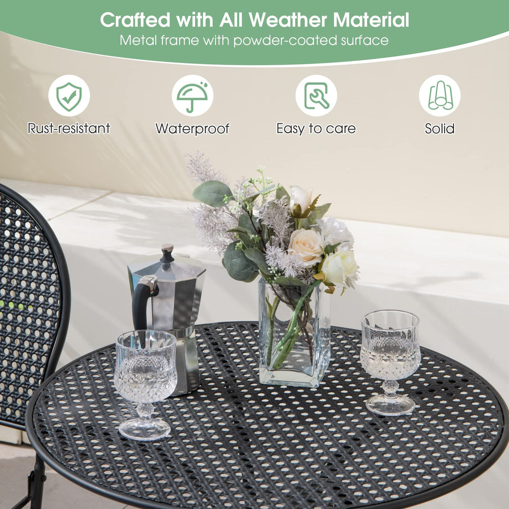 3 Pieces Patio Bistro Set - From Where - 