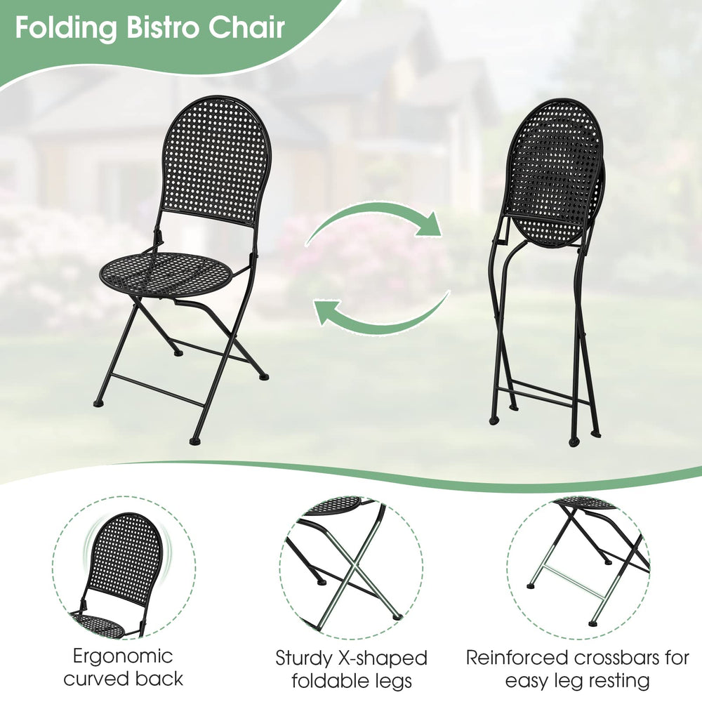 3 Pieces Patio Bistro Set - From Where - 