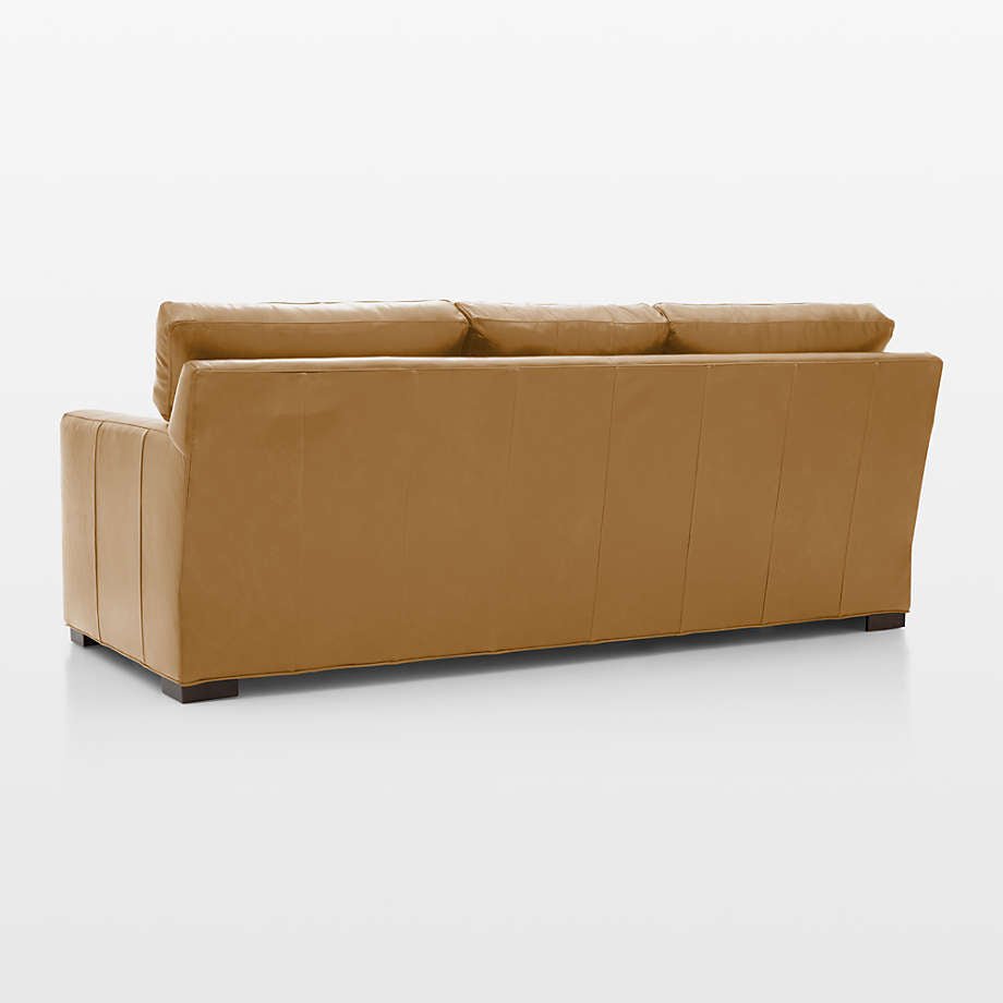 3 - Seat 88" Leather Sofa - From Where - 