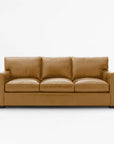 3 - Seat 88" Leather Sofa - From Where - 