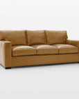 3 - Seat 88" Leather Sofa - From Where - 