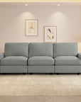 3 - Seater Modular Sofa with Seats Storage - From Where Finds - 