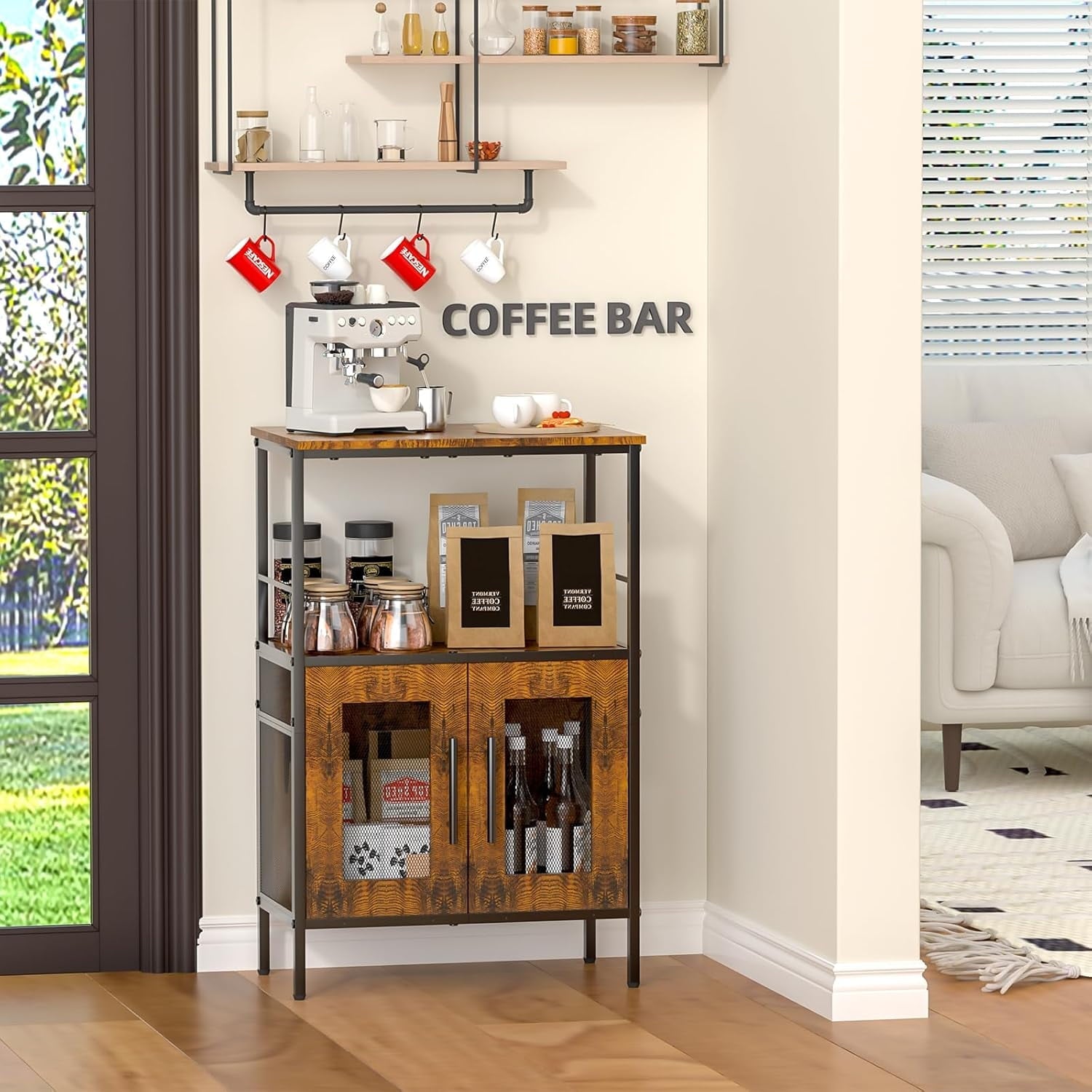 3 - Tier Buffets Coffee Bar Station - From Where - 