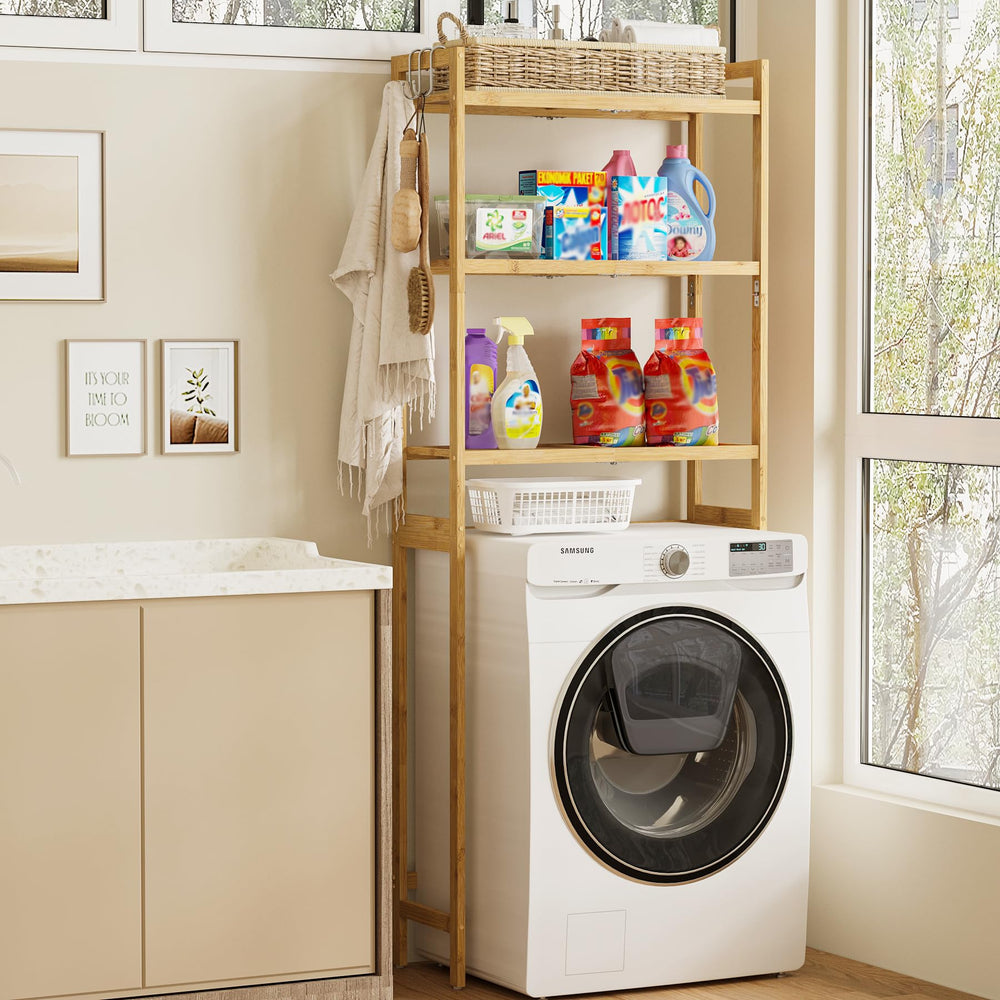 3 - Tier Over The Toilet Storage Organizer - From Where - 