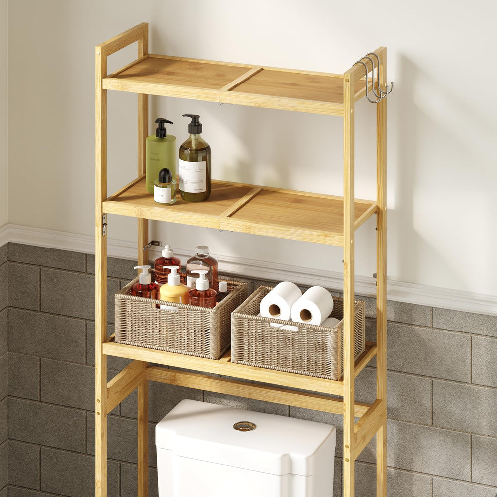3 - Tier Over The Toilet Storage Organizer - From Where - 