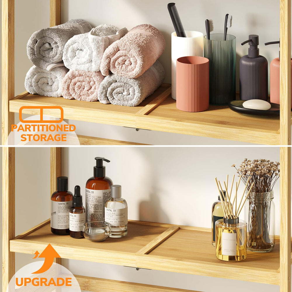 3 - Tier Over The Toilet Storage Organizer - From Where - 