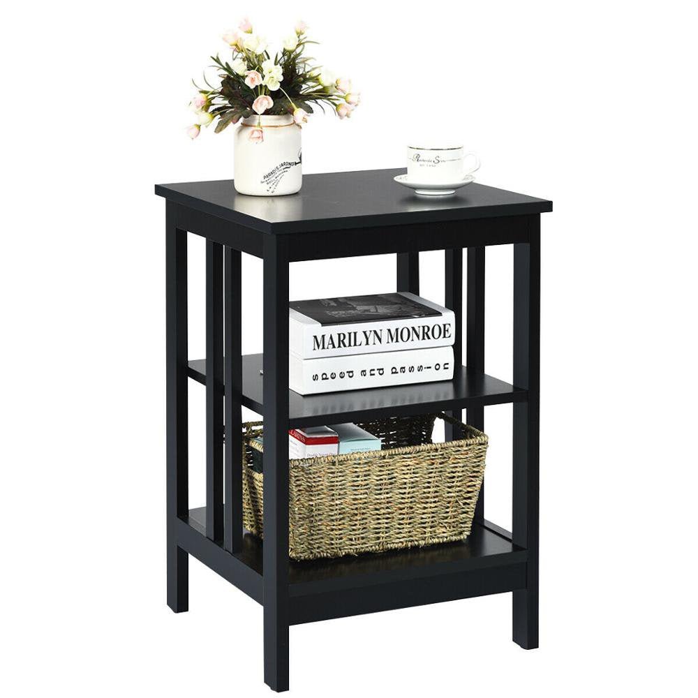 3 - Tier Side Table Nightstand - From Where - 