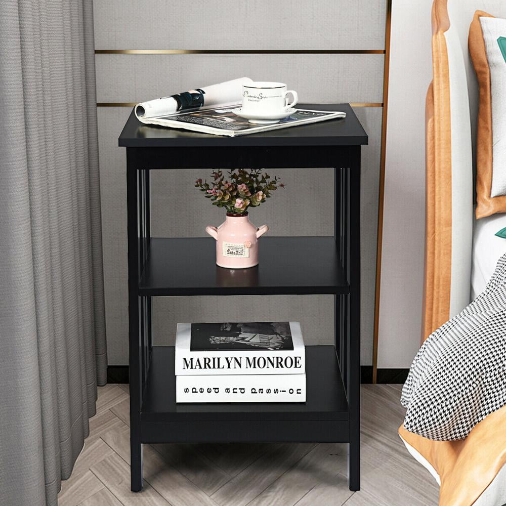 3 - Tier Side Table Nightstand - From Where - 