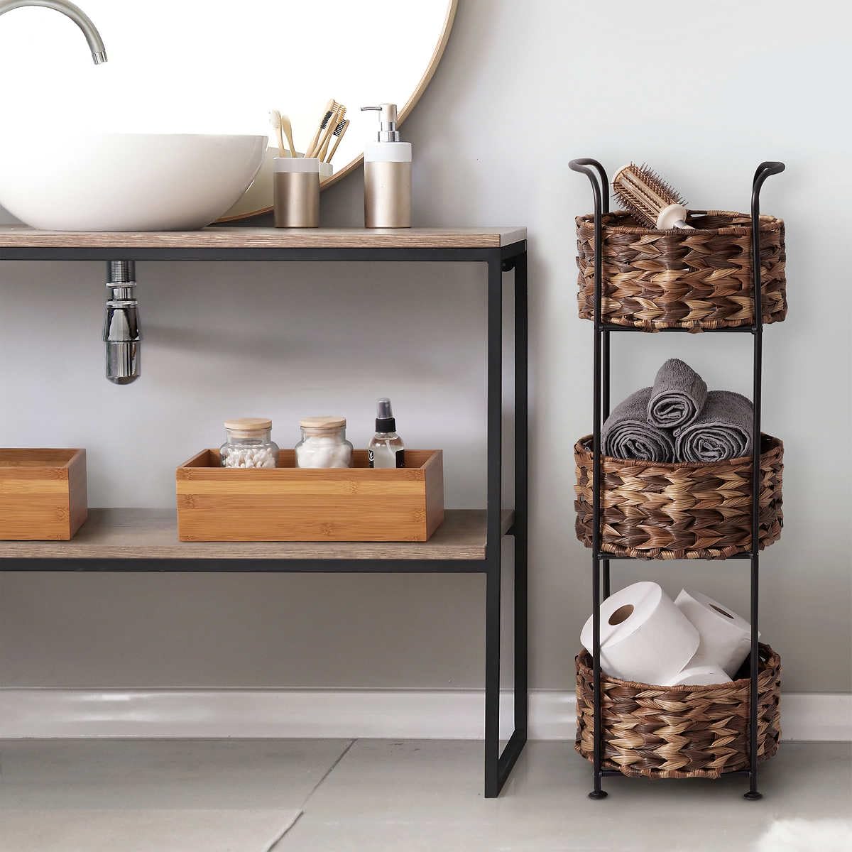 3 - Tier Storage Basket Tower - From Where - 