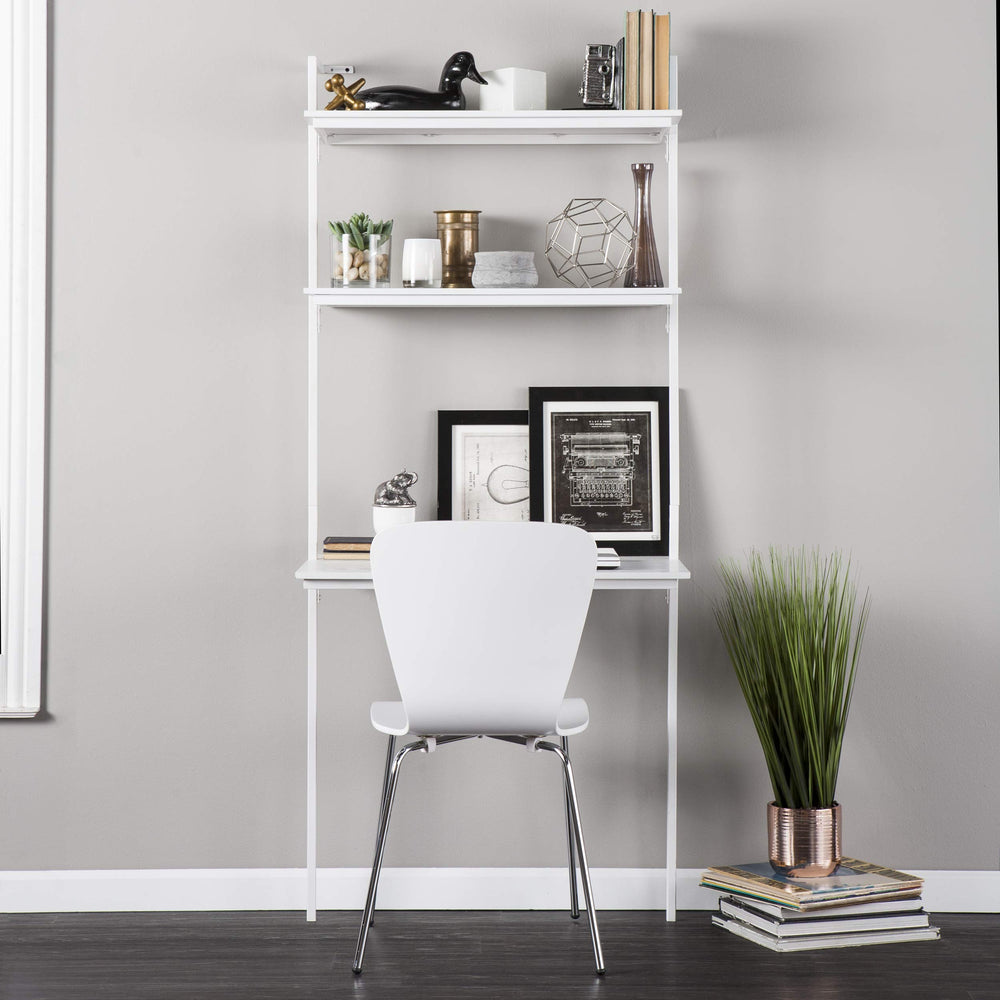 30 Inch White Wall Mount Desk - From Where - 