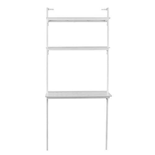 30 Inch White Wall Mount Desk - From Where - 