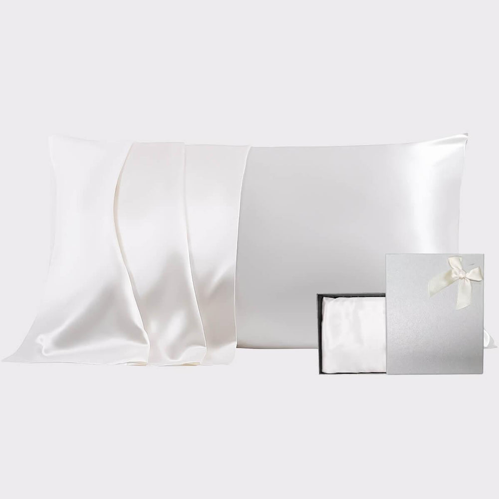 30mm 6A+ Mulberry Silk Pillowcase With Zipper - From Where Finds - 