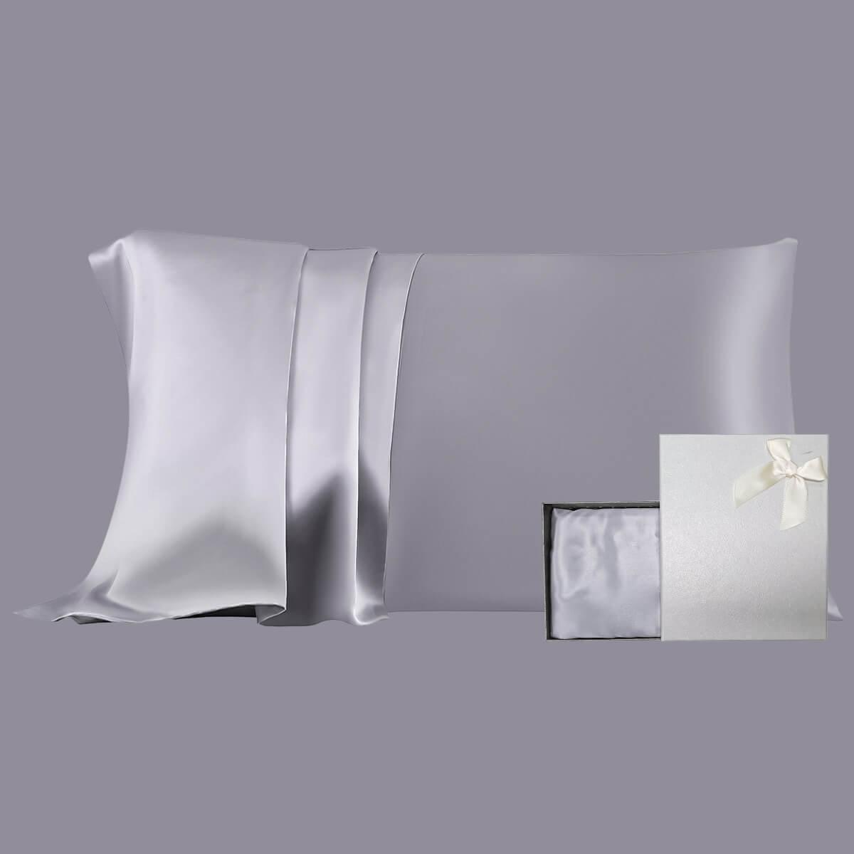 30mm 6A+ Mulberry Silk Pillowcase With Zipper - From Where Finds - 