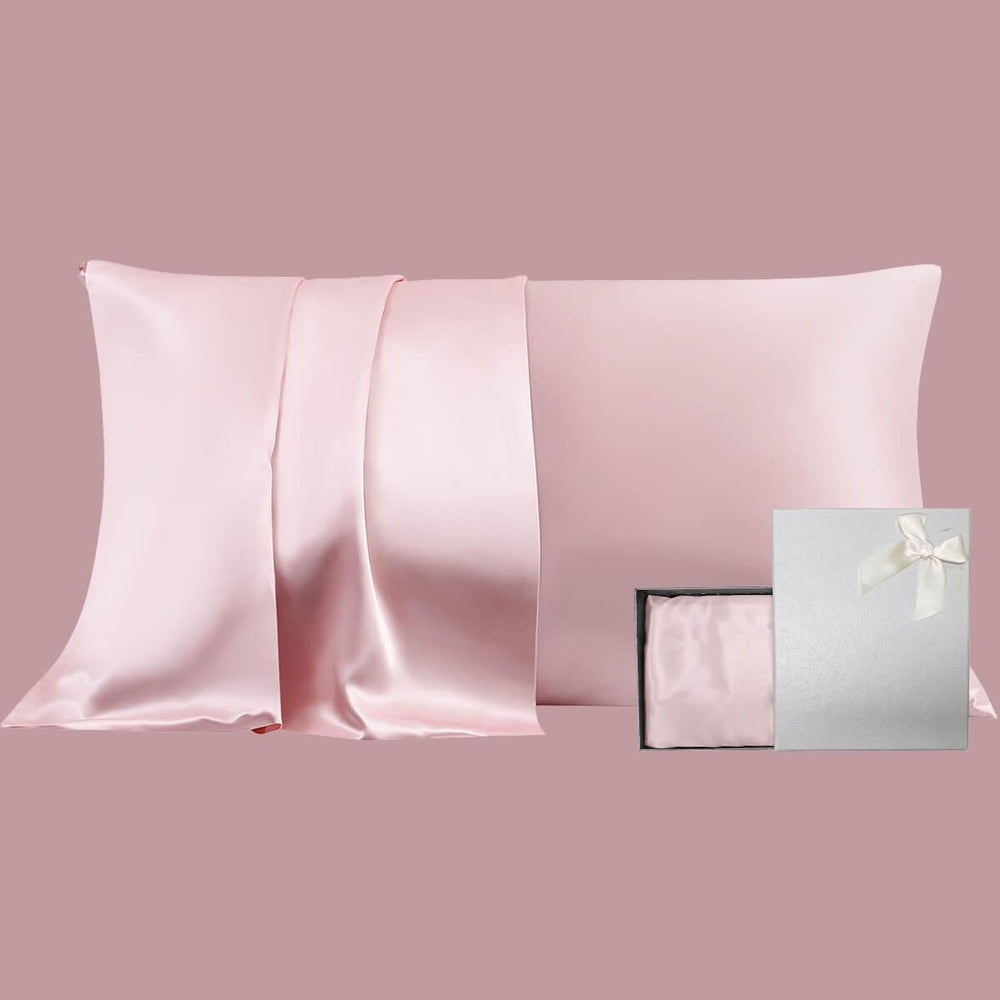 30mm 6A+ Mulberry Silk Pillowcase With Zipper - From Where Finds - 