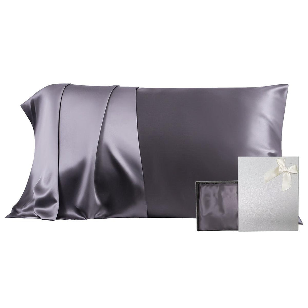 30mm 6A+ Mulberry Silk Pillowcase With Zipper - From Where Finds - 