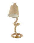 32" Handmade Rope Desk Lamp - From Where - 