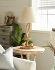 32" Handmade Rope Desk Lamp - From Where - 