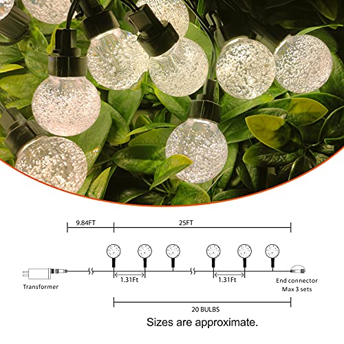 35ft Globe Outdoor String Lights - From Where - 