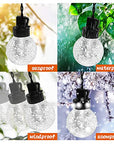 35ft Globe Outdoor String Lights - From Where - 