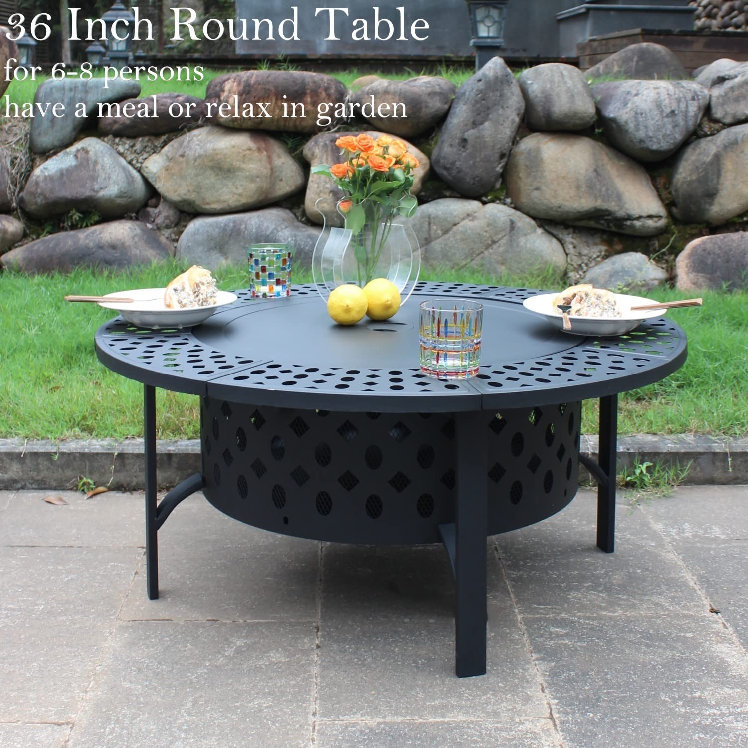 36&quot; Wood Burning Fire Pit - From Where - 